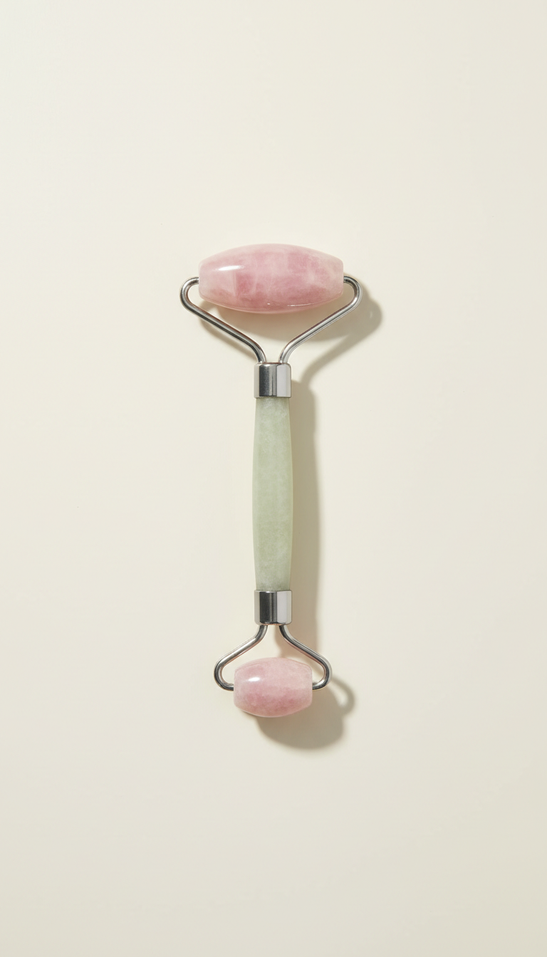 Rose Quartz Gua Sha Roller